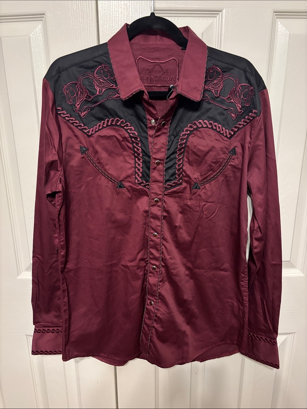 Montero Embroidered Yoke Western Shirt